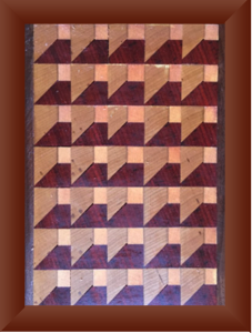 Cutting board 3D pigeon holes